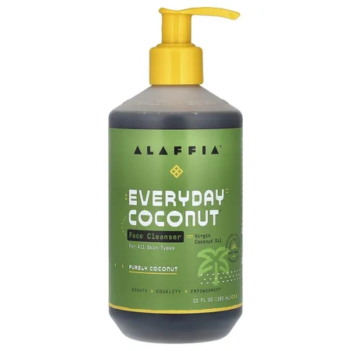 Alaffia, Everyday Coconut, Face Cleanser, 12 fl oz (355 ml)