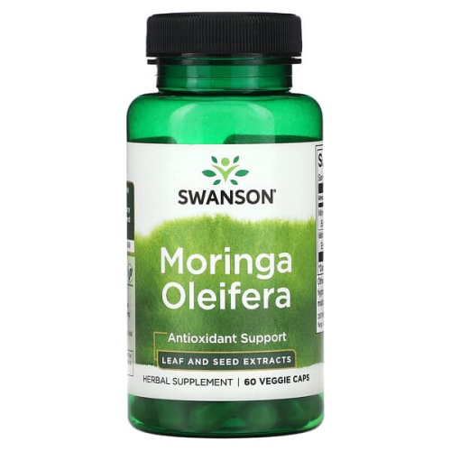 Swanson, Moringa Oleifera, 60 Veggie Caps