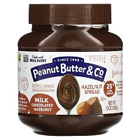 Peanut Butter & Co., Спред из фундука, молочный шоколад и фундук, 369 г (13 унций)