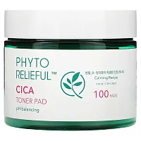 Thank You Farmer, Phyto Relieful, Cica Toner Pad, 100 Pads, 7.39 fl oz (210 ml)