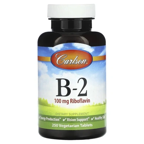 Carlson, B-2, 100 mg, 250 Vegetarian Tablets