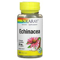 Solaray Echinacea 450 мг 100 капсул