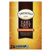 Twinings, Earl Grey Black Tea, Decaffeinated, 24 K-Cup Pods, 0.11 oz (3.2 g) Each