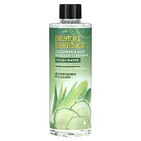 Desert Essence, Micellar Cleansing Facial Water, Cucumber &amp; Aloe, 8 fl oz (237 ml)