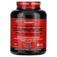 MuscleMeds, Carnivor, Bioengineered Beef Protein Isolate, Rocket Pop, 3.58 lbs (1,624 g)