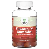 Nature&#x27;s Craft, Vitamin D3 Gummies, Peach, Mango, Strawberry, 2,000 IU (50 mcg), 120 Gummies (1,000 IU (25 mcg) per Gummy)