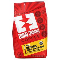 Equal Exchange, Organic Coffee, Mind Body &amp; Soul, Ground, Medium &amp; Vienna Roasts, 12 oz (340 g)