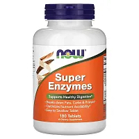 NOW Foods, Super Enzymes, 180 Tablets