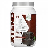 Xtend, Pro, сывороточный изолят, со вкусом шоколадного пирожного, 826 г (1,82 фунта)