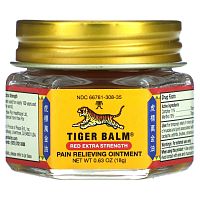 Tiger Balm, Обезболивающая мазь усиленного действия, 18 г (0,63 унции)