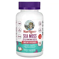 MaryRuth&#x27;s, Sea Moss Gummies, Green Apple, 60 Gummies