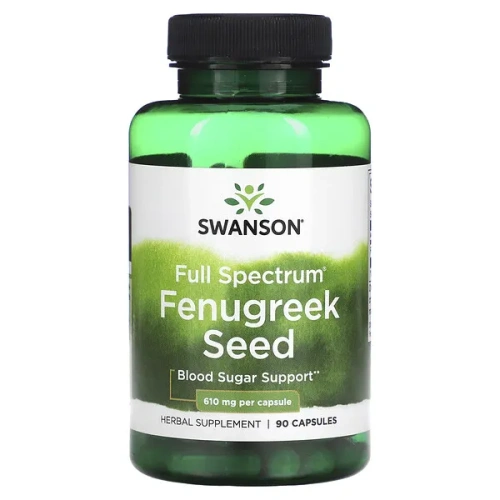 Swanson, Full Spectrum Fenugreek Seed, 610 mg, 90 Capsules