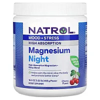 Natrol, Magnesium Night, Cherry, 16.3 oz (462 g)