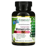 Emerald Laboratories, Coenzymated Women&#x27;s 45+ 1-Daily Multi, 60 Vegetable Caps