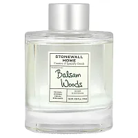 Stonewall Kitchen, Stonewall Home Reed Diffuser, Balsam Woods, 4.06 fl oz (120 ml)