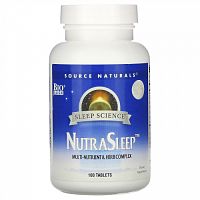 Source Naturals, Пищевая добавка NutraSleep, 100 таблеток