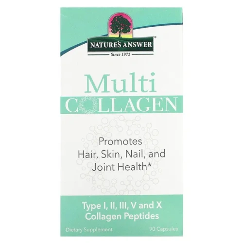 Nature&#x27;s Answer, Multi Collagen, 90 Capsules