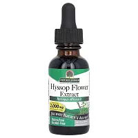 Nature&#x27;s Answer, Hyssop Flower Extract, Alcohol-Free, 2,000 mg , 1 fl oz (30 ml)