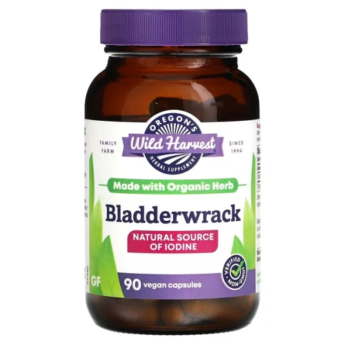 Oregon&#x27;s Wild Harvest, Bladderwrack, 90 Vegan Capsules