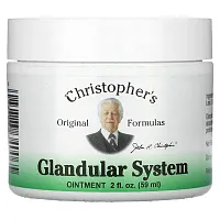 Christopher&#x27;s Original Formulas, Glandular System Ointment, 2 fl oz (59 ml)