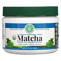 Green Foods, Organic Matcha + Brown Rice Solids, 5.5 oz (156 g)