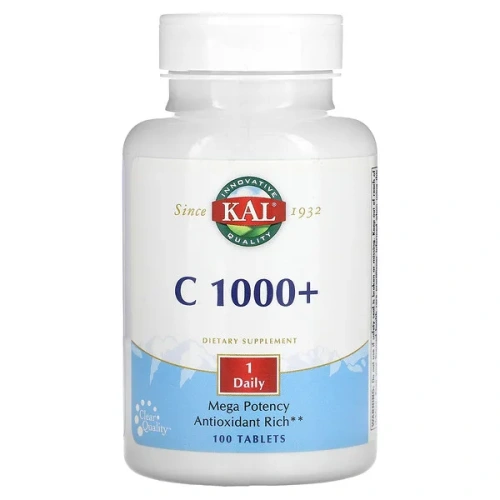 KAL, C 1000+, 100 Tablets