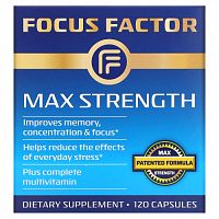 Focus Factor, Максимальная сила, 120 капсул