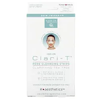 Earth Therapeutics, Clari-T Pore Cleansing Strips, Clarifying Tea Tree, 6 Nose Strips