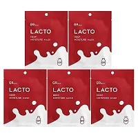 G9skin, Lacto, Deep Moisture Beauty Mask, Milk, 5 Sheets, 0.74 fl oz (22 ml) Each