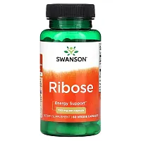 Swanson, Ribose, 750 mg, 60 Veggie Capsules