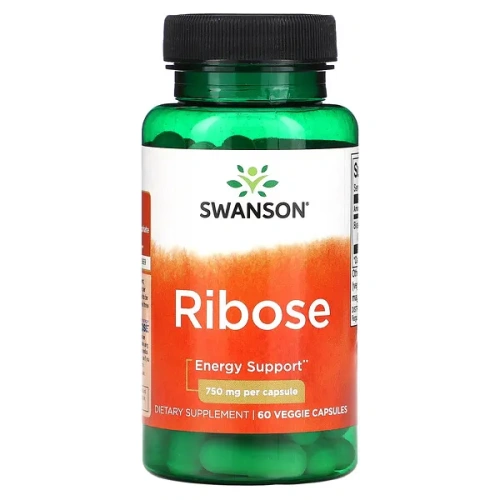 Swanson, Ribose, 750 mg, 60 Veggie Capsules