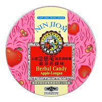 Nin Jiom, Herbal Candy, Apple Longan, 3 oz (85 g)