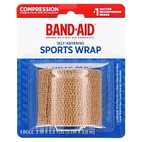 Johnson and Johnson, Band-Aid, Self Adhering Sports Wrap, 1 Roll