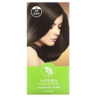 TS Trillion, TS Chakhan Hair Color Cream, No.5 Dark Brown, 1 Kit