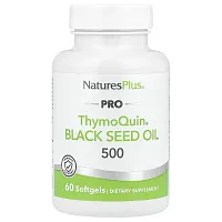 NaturesPlus, Pro ThymoQuin®, Black Seed Oil 500, 60 Softgels