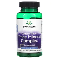 Swanson, ConcenTrace Trace Mineral Complex, 60 растительных капсул