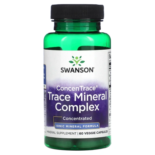 Swanson, ConcenTrace Trace Mineral Complex, 60 растительных капсул