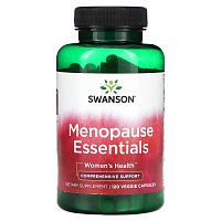 Swanson, Menopause Essentials, 120 растительных капсул