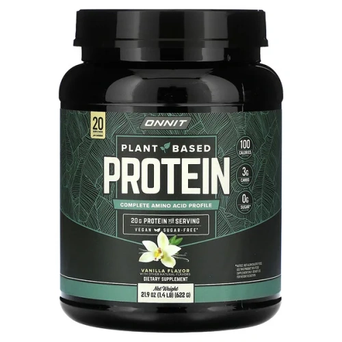 Onnit, Plant Based Protein, Vanilla, 1.4 lb (622 g)