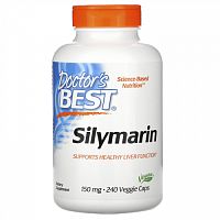 Doctor's Best, Silymarin, 150 mg, 240 Veggie Caps