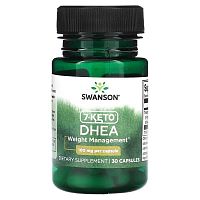 Swanson, 7-Keto DHEA, 100 mg, 30 Capsules