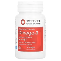 Protocol for Life Balance, Omega-3, 1,000 mg, 30 Softgels