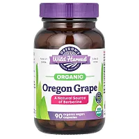 Oregon&#x27;s Wild Harvest, Organic Oregon Grape, 90 Organic Vegan Capsules