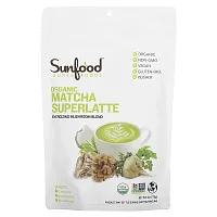 Sunfood, Organc Matcha Superlatte, 6 oz (170 g)