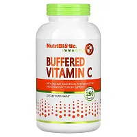 NutriBiotic, Immunity, Buffered Vitamin C, 250 Gluten Free Capsules