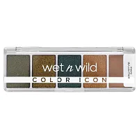 wet n wild, ColorIcon, 5-Pan Shadow Palette, 1114072 My Lucky Charm, 0.21 oz (6 g)