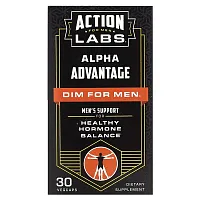 Action Labs, Alpha Advantage, Dim For Men, 30 Vegcaps