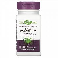 Nature's Way, Saw Palmetto, 160 mg, 60 Softgels