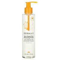 DERMA E, Acne Deep Pore Cleansing Wash, 6 fl oz (175 ml)