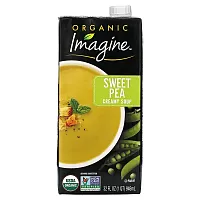 Imagine Soups, Organic Creamy Soup, Sweet Pea, 32 fl oz (946 ml)